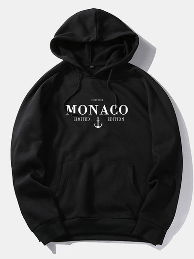 Kenneth | Monaco Anchor Print Hoodie