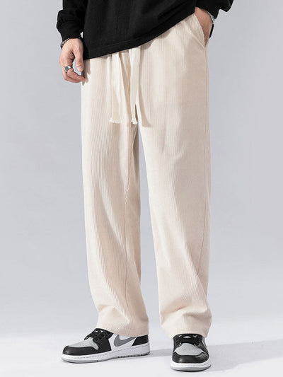 Lamberto® | Straight Leg Corduroy Pants
