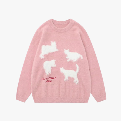 Loreto® | Fluffy Cats Sweater