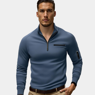 Cristóbal® | Modern Polo Shirt With Zip Details