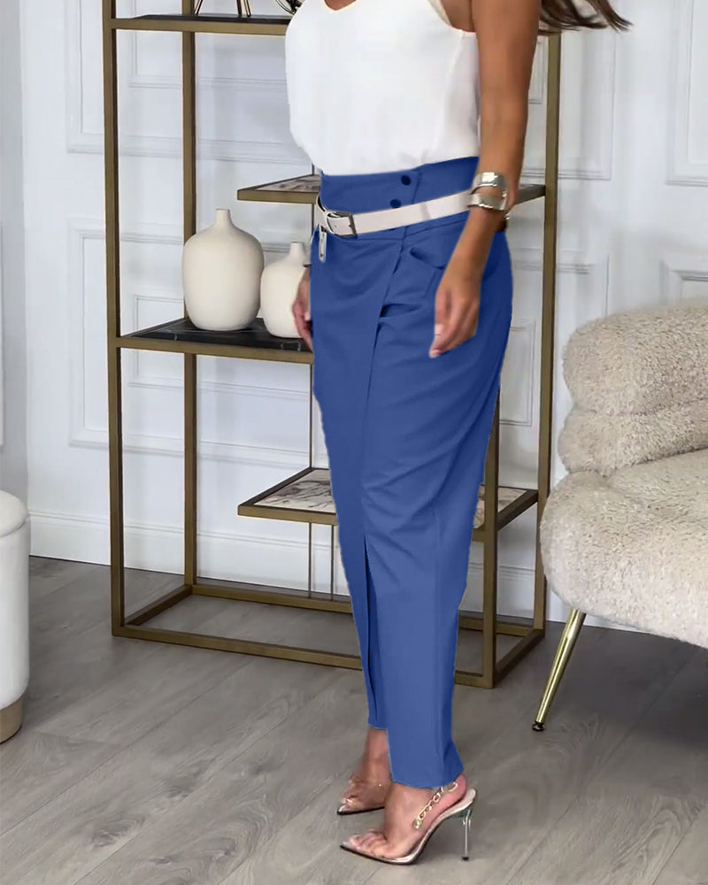 Lucas® | Pantaloni Patchwork Chic
