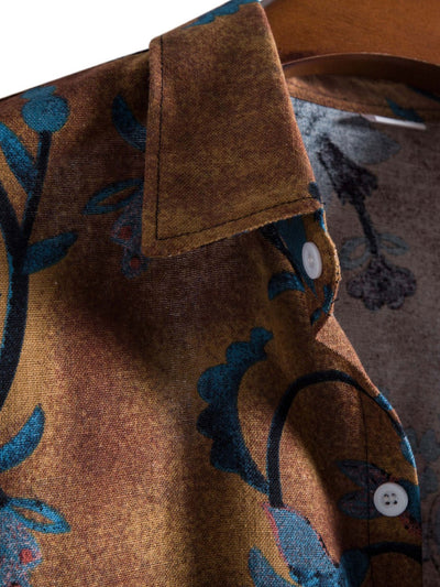 Arad® | Floral Print Button Up Shirt