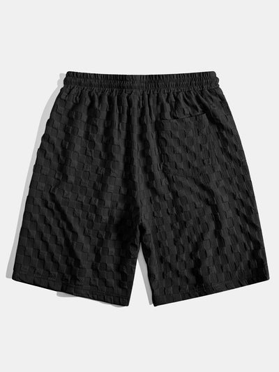 Valerian | Checkerboard Jacquard Shorts