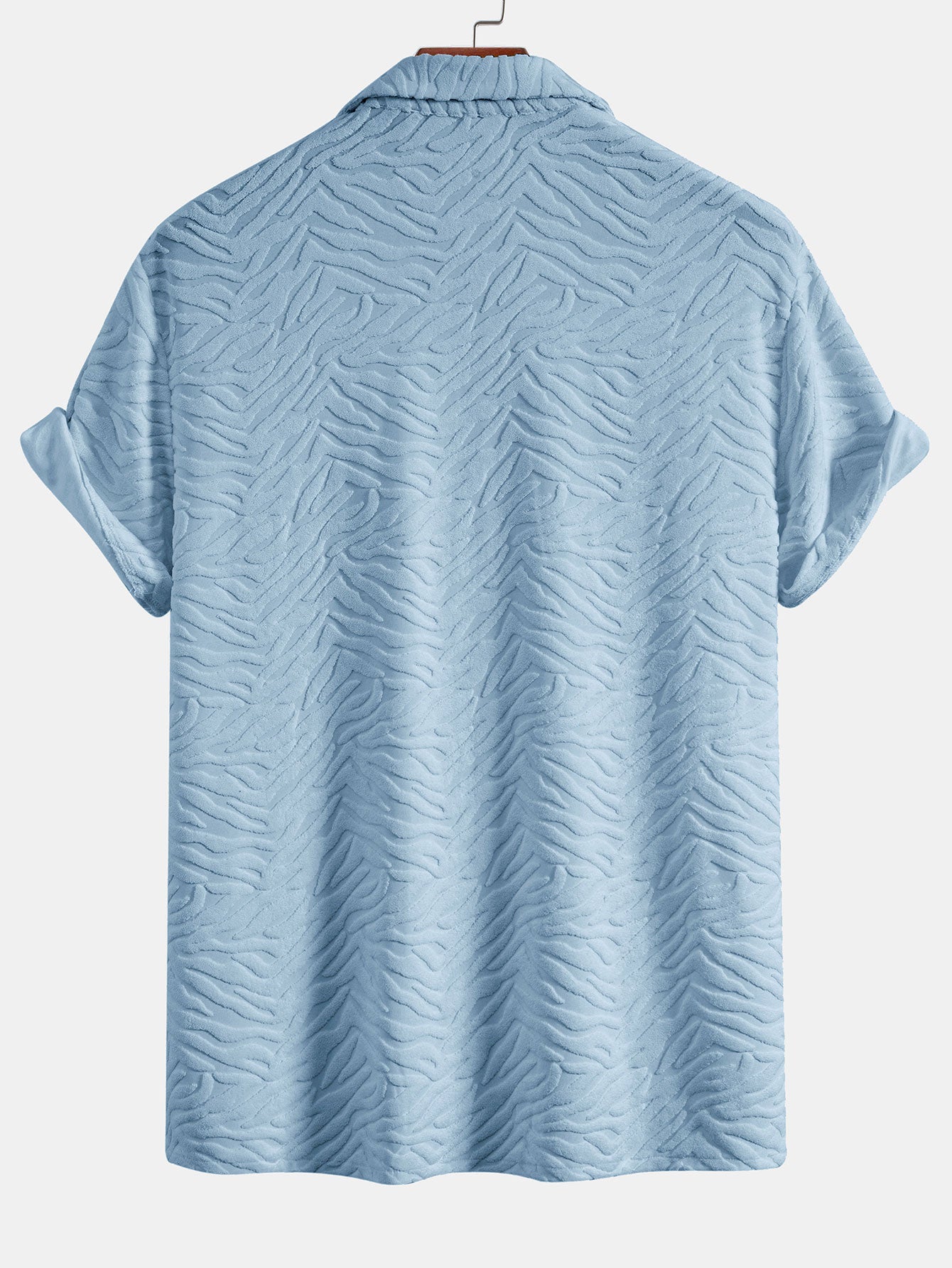 Paco® | Animal Texture Terry Cuban Shirt & Shorts