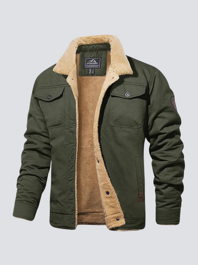 Nicolas | Warm and Elegant Bomber Jacket for Fall
