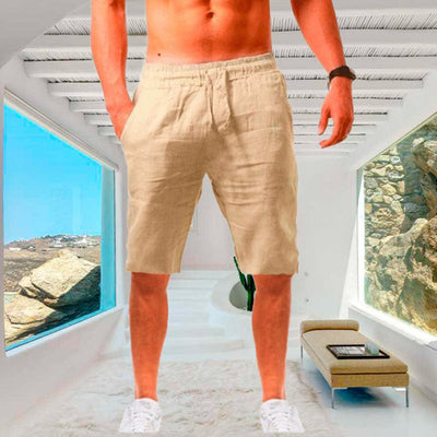 Alden® | Loose, Breathable Shorts Made From Cotton And Linen