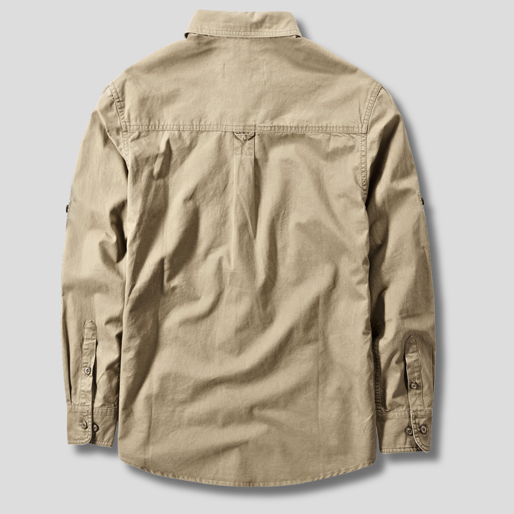 Fernando® | Cotton Cargo Shirt