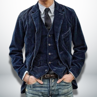 Bernabé® | Elegant jacket with velvet effect