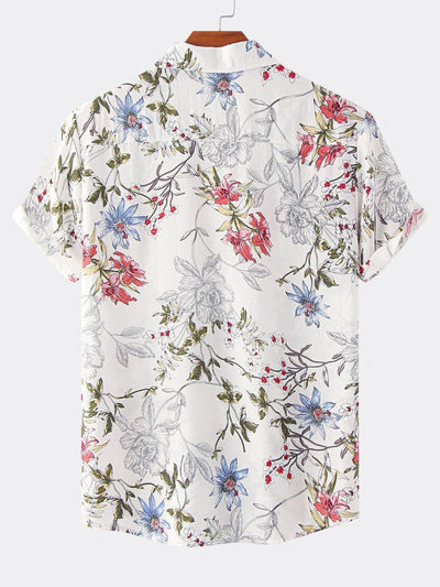 Aonghus® | Floral Print Shirt