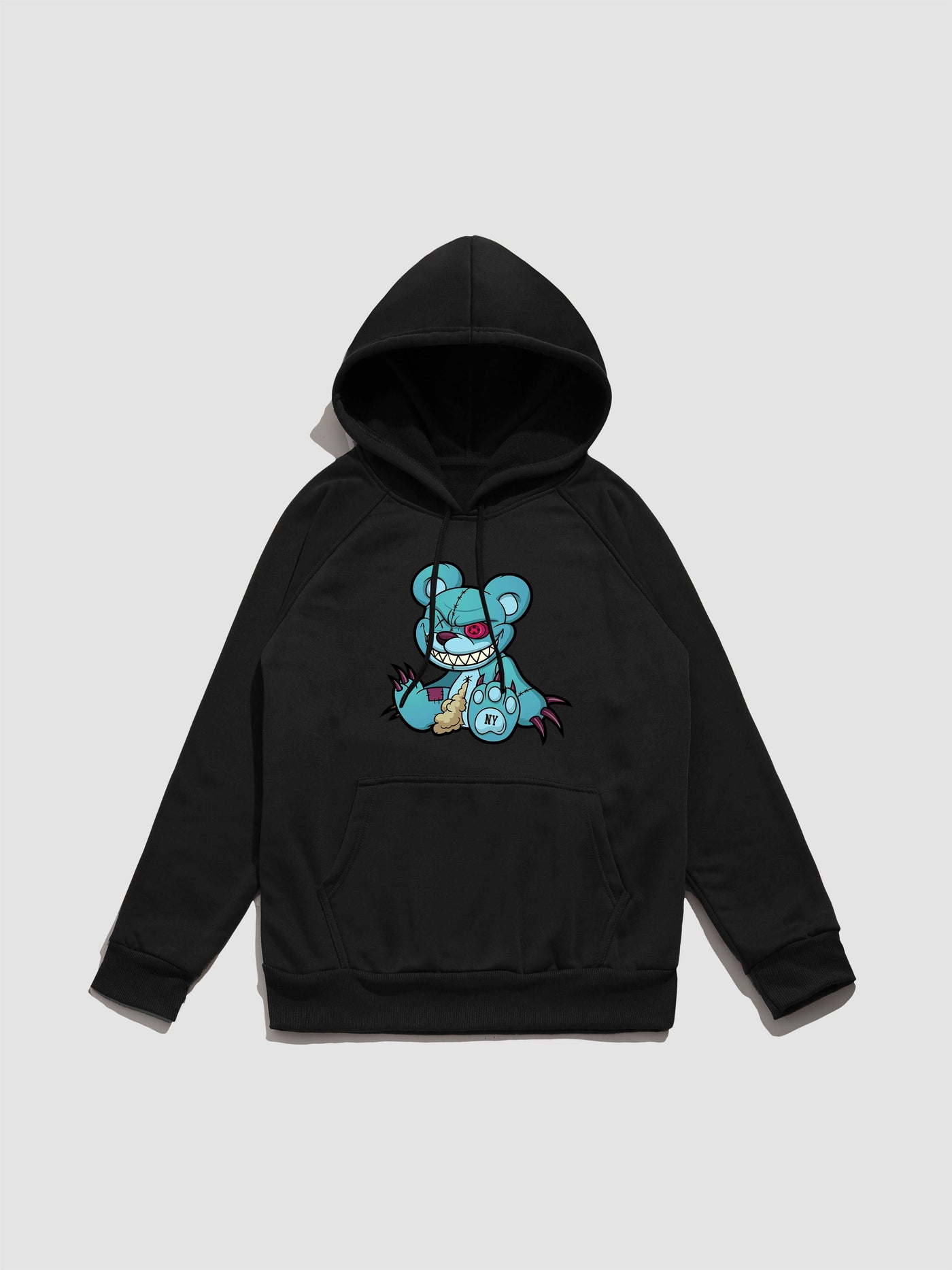 Torin | Evil Bear Print Hoodie