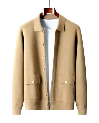 Alan | Janus Merino Wool Cardigan