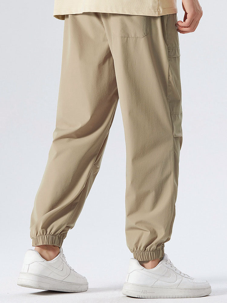 Pedro® | Elastic Waist Parachute Cargo Pants