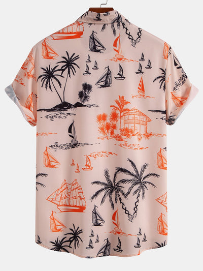 Alleyne® | Island Print Button Up Shirt