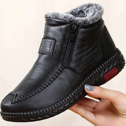 Benjamin® | Waterproof women's boots made of faux leather with a non-slip sole