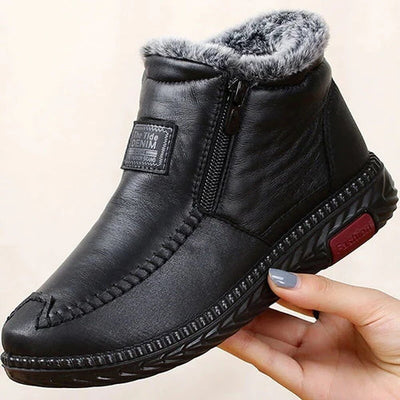 Benjamin® | Waterproof women's boots made of faux leather with a non-slip sole