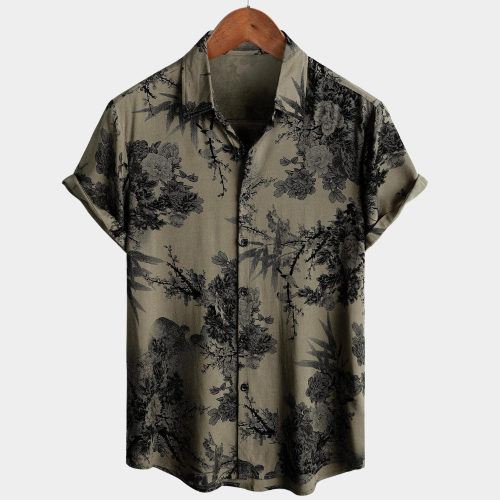 Oswaldo | Palm Noir Tee