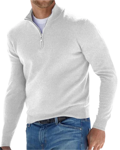 Benjamin | Elegant Zip Sweater