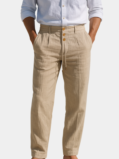 Lonnie | LIGHTWEIGHT LINEN SUMMER PANTS