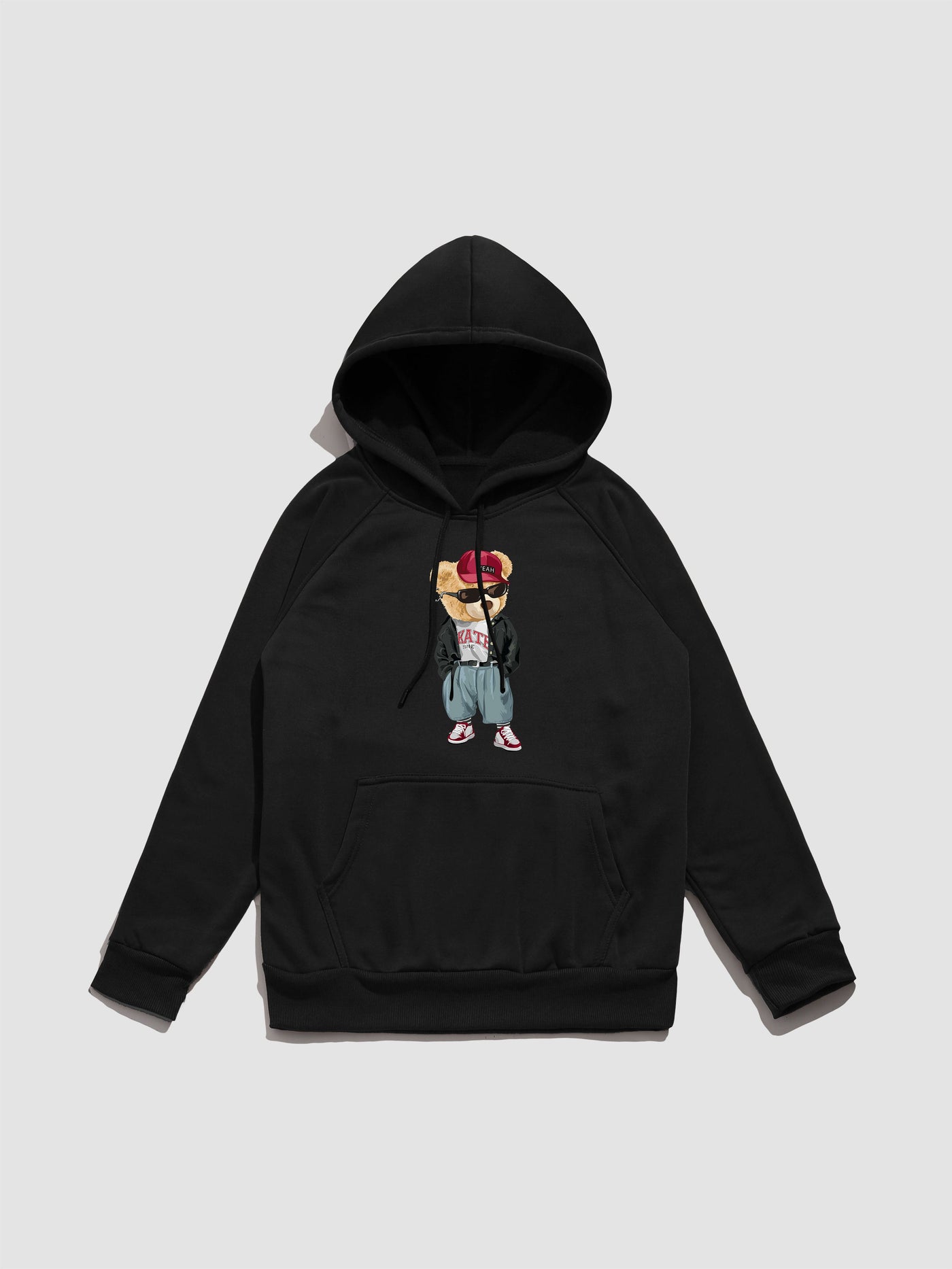 Orion | Hip Hop Style Bear Print Hoodie