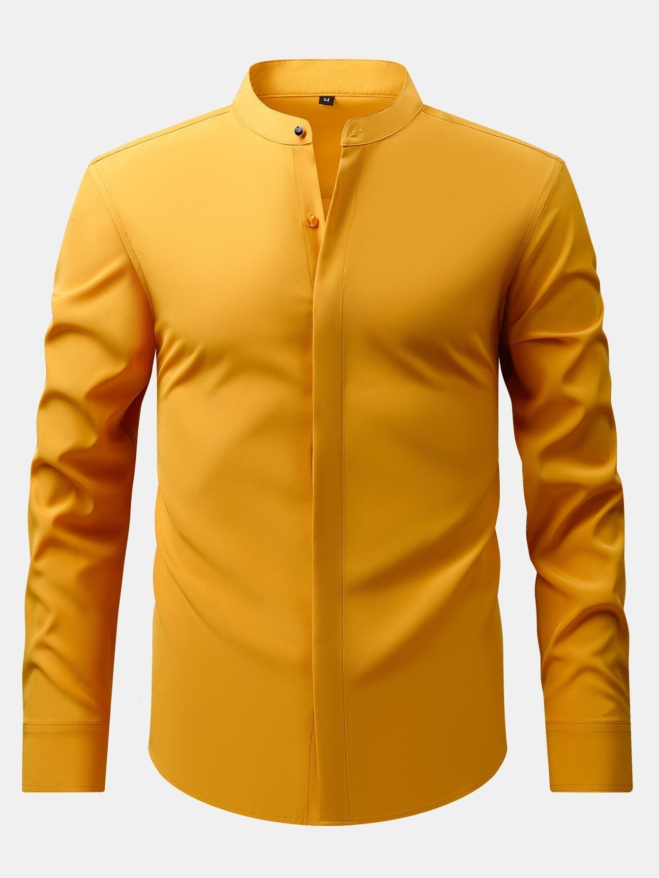 hola HIGH NECK SHIRT & SLIM FIT FLARED LEG PANTS