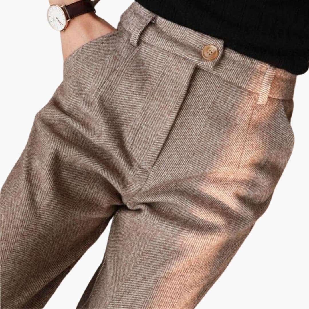 Logan® | Fitted Trousers