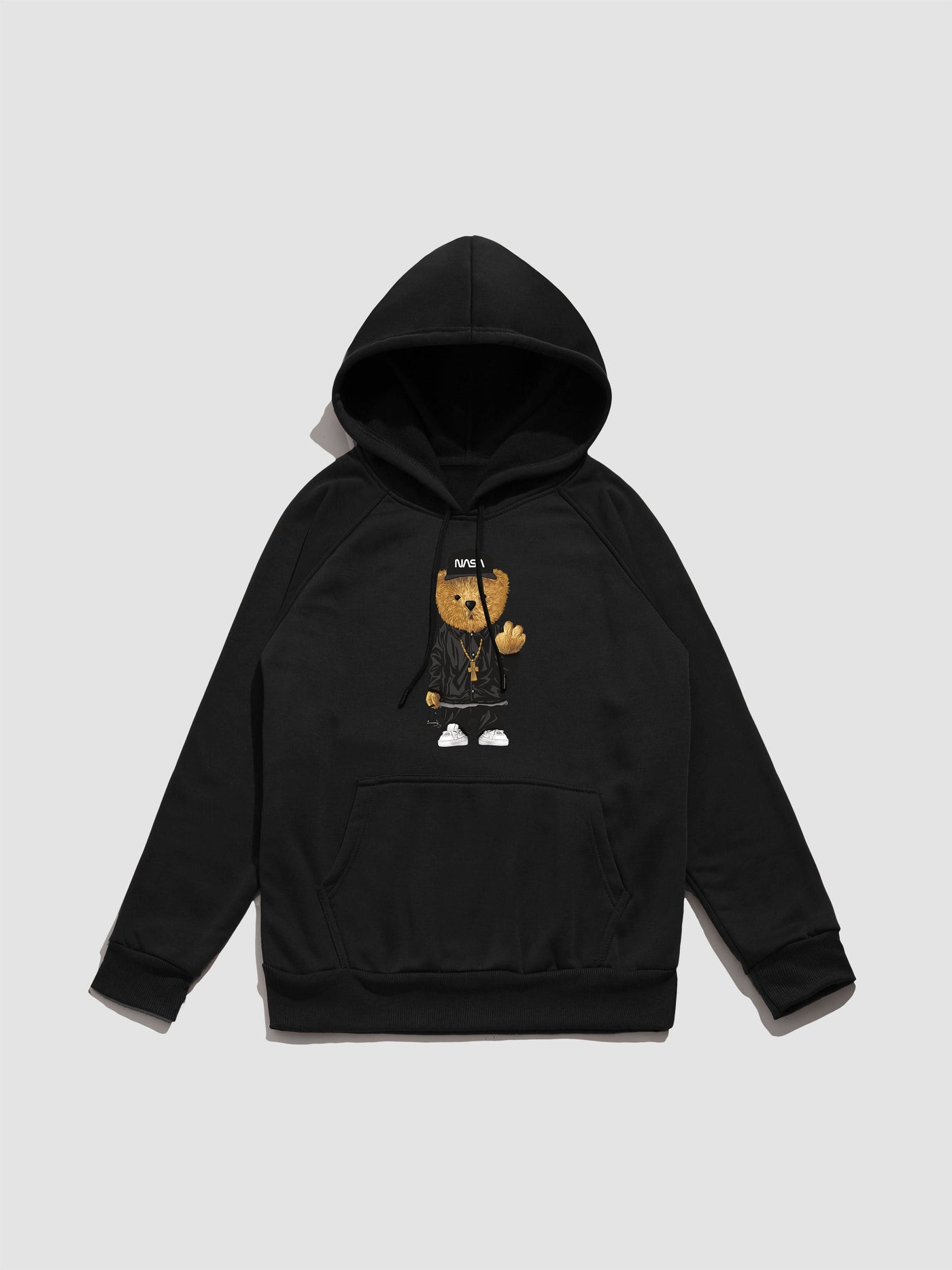 Leonard | Hip Hop Bear Print Hoodie