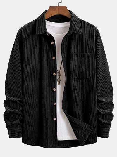 Agustín® | Corduroy Button Up Shirt