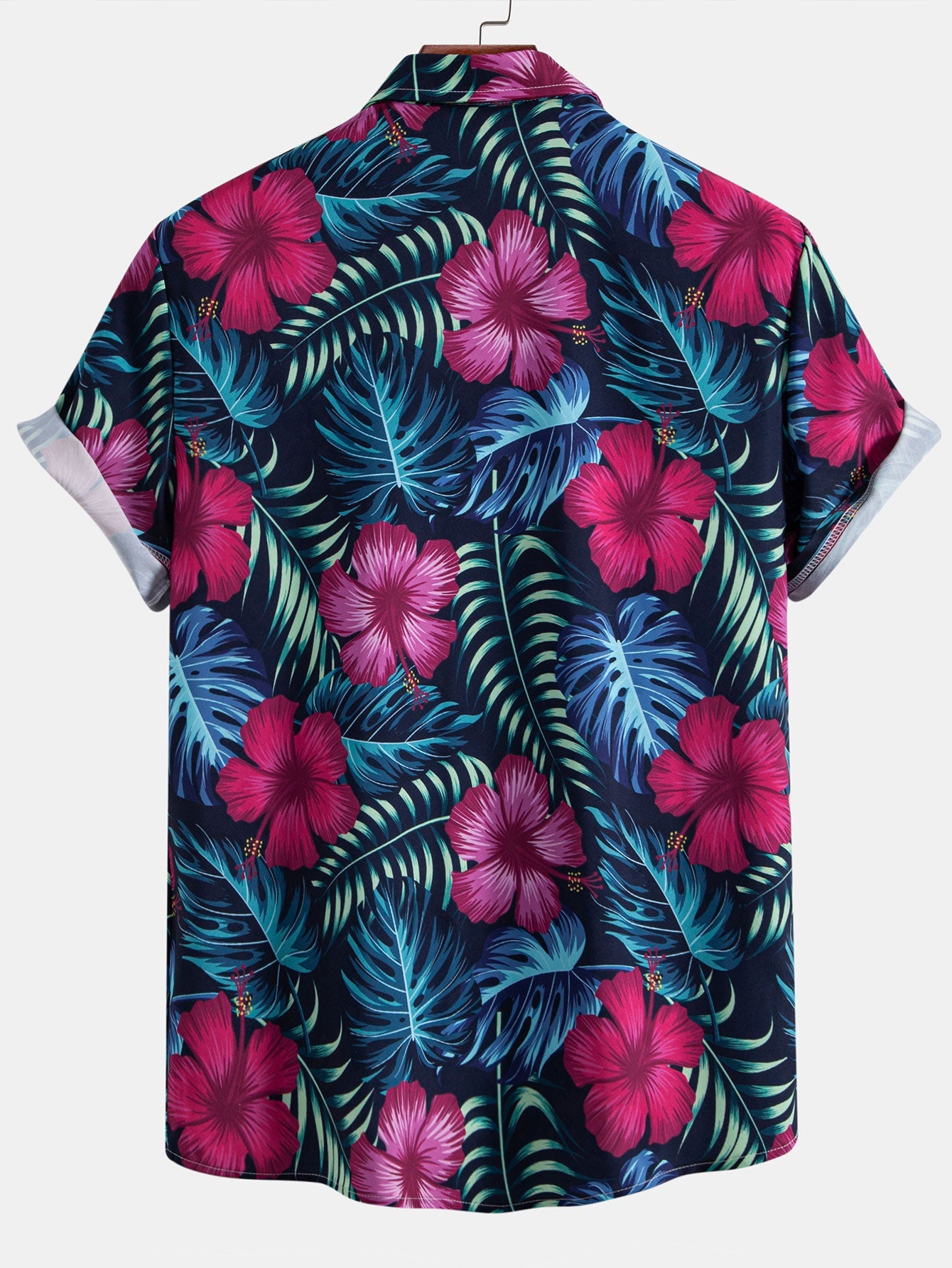 Lane® | Tropical Flowers Print Button Up Shirt