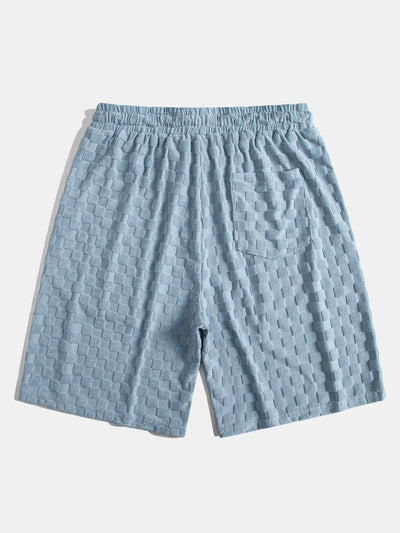 José® | Checkerboard Terry Shirt & Shorts