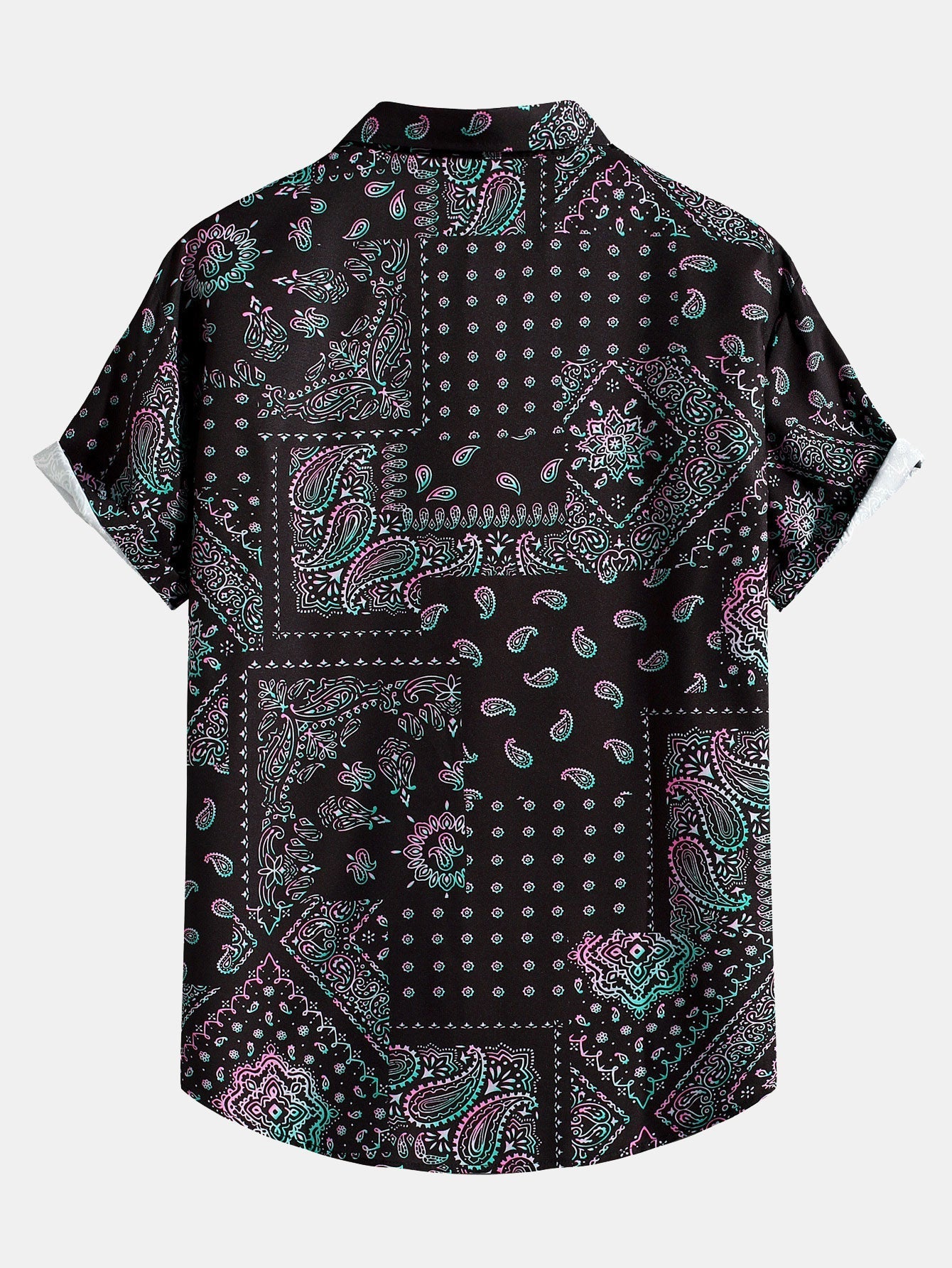 Arcangelo® | Paisley Print Button Up Shirt