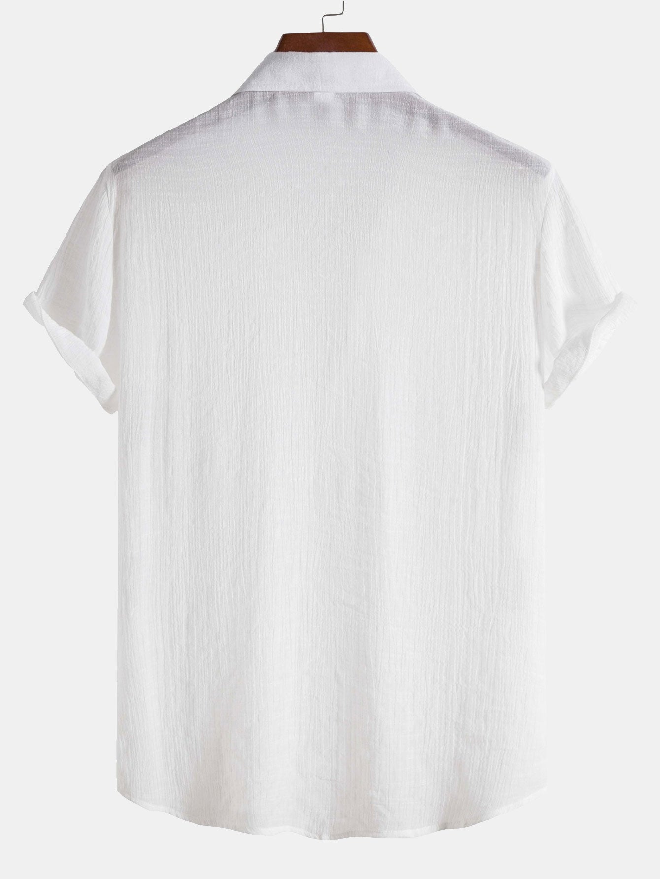 Athelstan® | Light Wrinkled Fabric Button Up Shirt