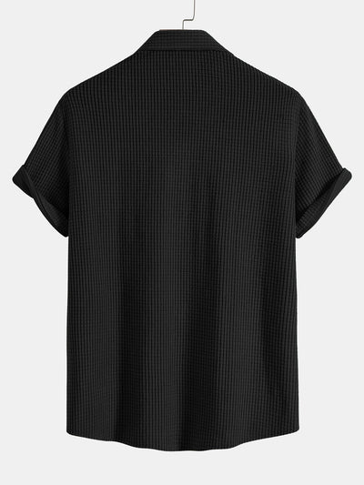 Dale® | Waffle Button Up Shirt & Shorts