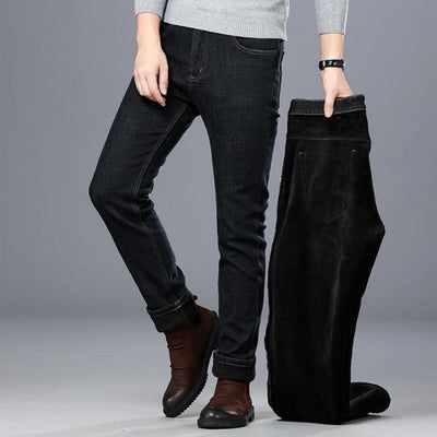 Arlo® | Men Plus Thick Velvet Jeans