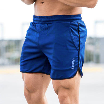 Abner® | Men'S Solid Monogram Sports Shorts