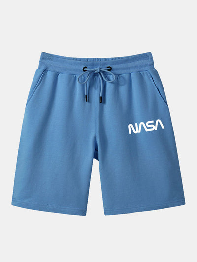 Wenceslas | NASA Print Mid Length Shorts