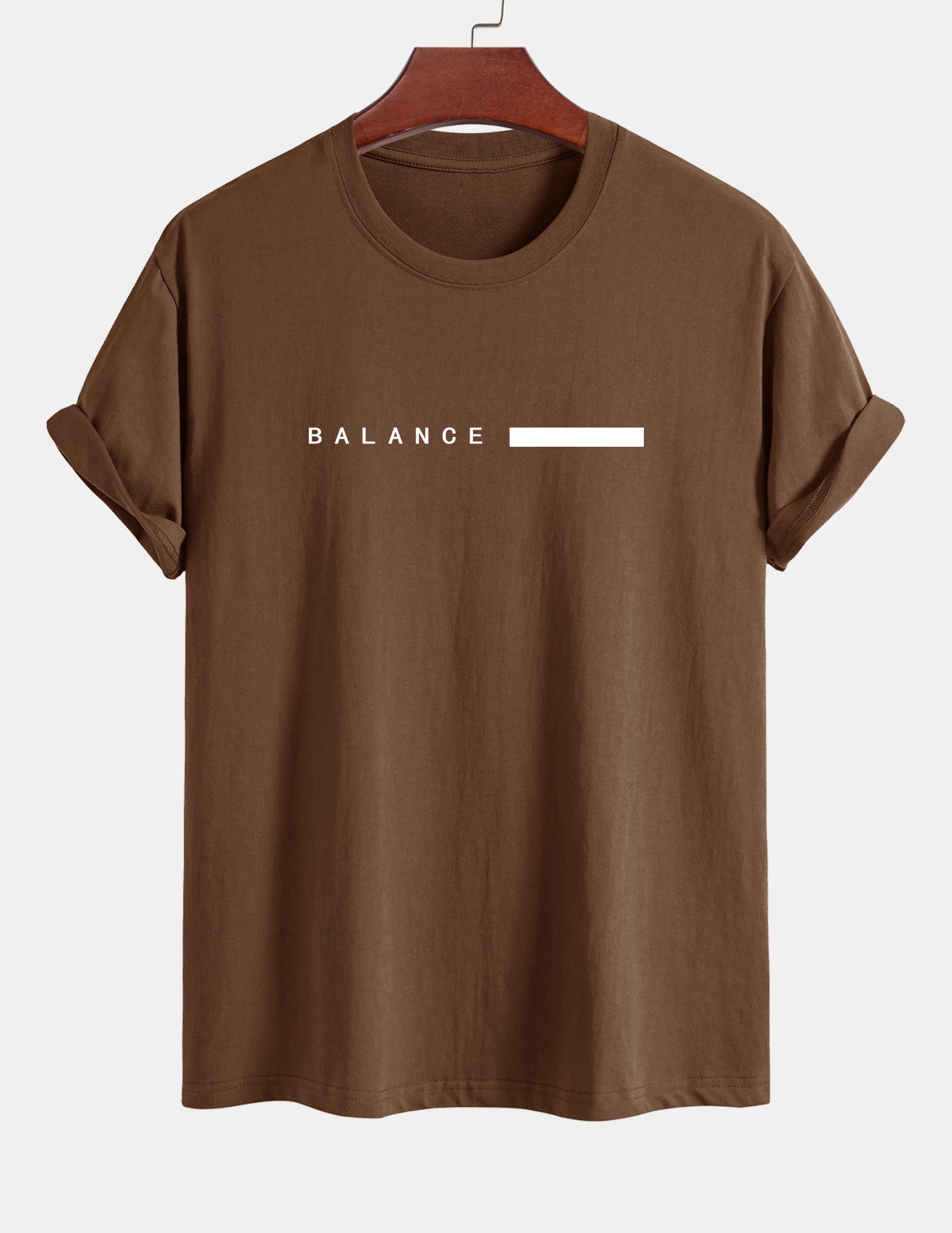 Numa® | Balance Stripe Print Cotton T-Shirt