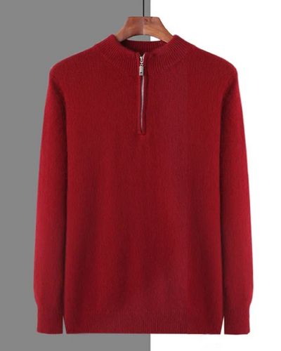 Ezra | Genève Cashmere Zip Up