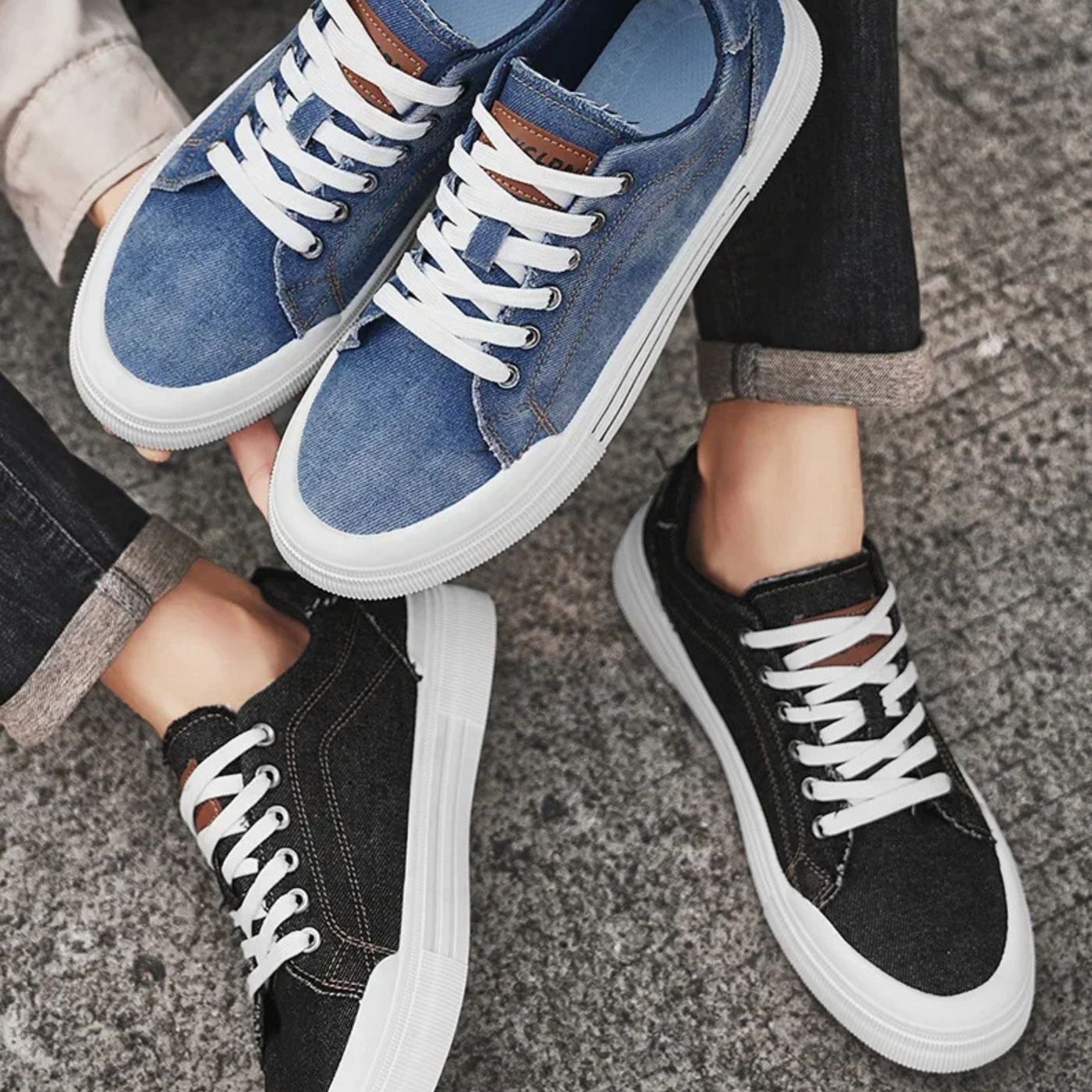 Alexei | Bellagio Denim Sneakers