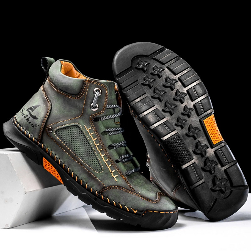 Ermenegildo® | Leather High Top Shoes