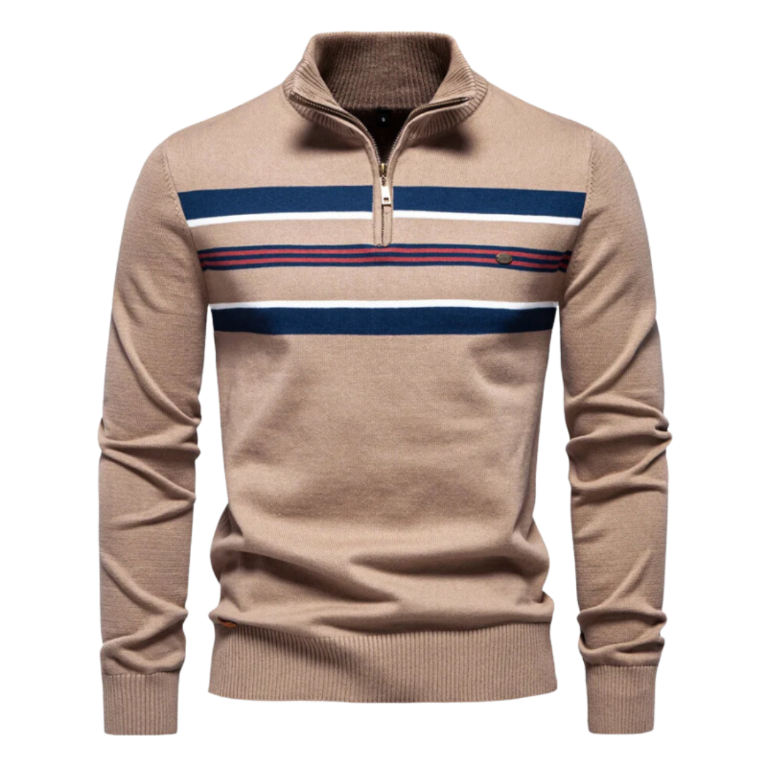 Erasto® | Striped Sweater