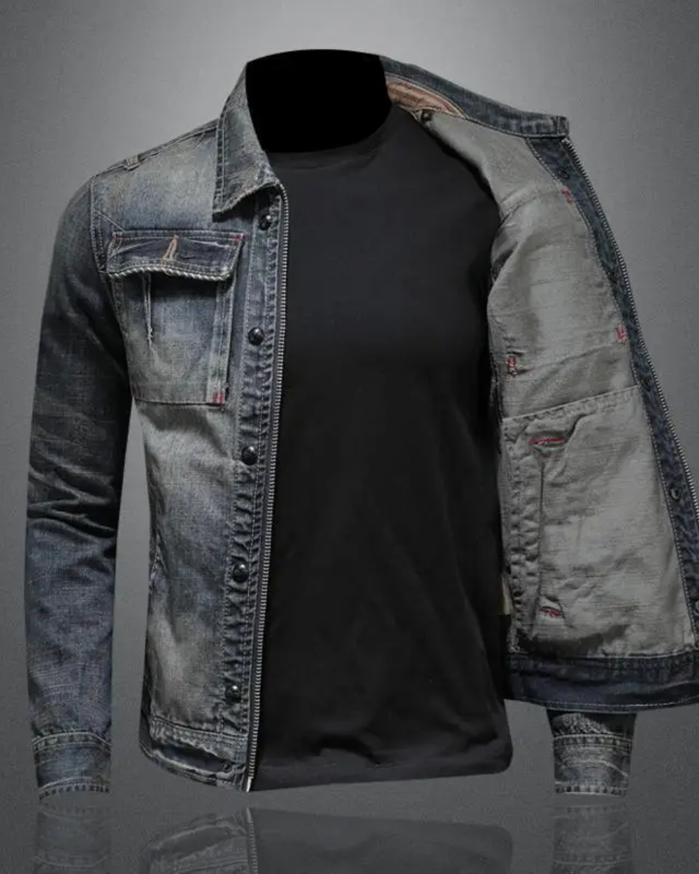 Kaleb | Premium Denim Jacket