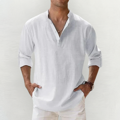 Patrick® | Premium Cotton-Linen Stretch Shirt