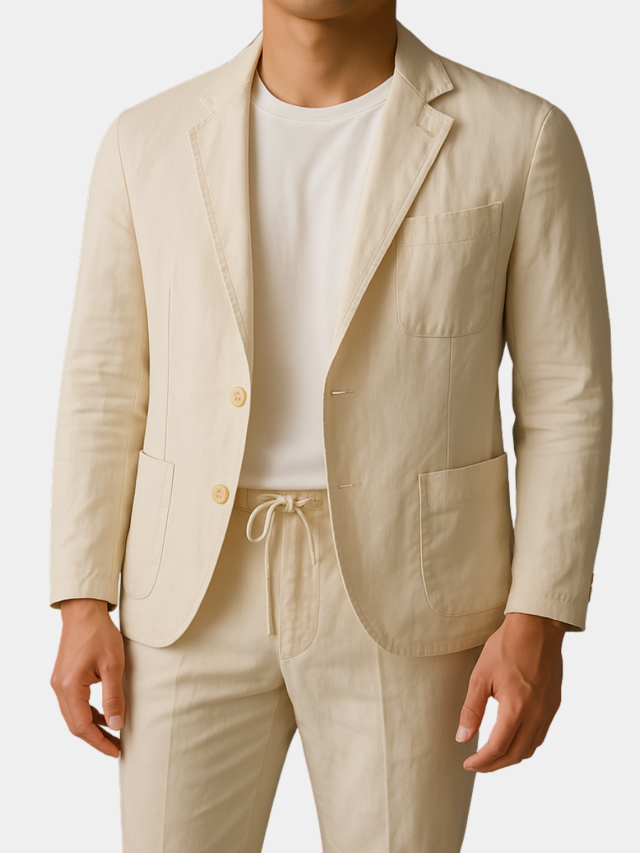 Leon | LIGHTWEIGHT LINEN SUMMER SUIT
