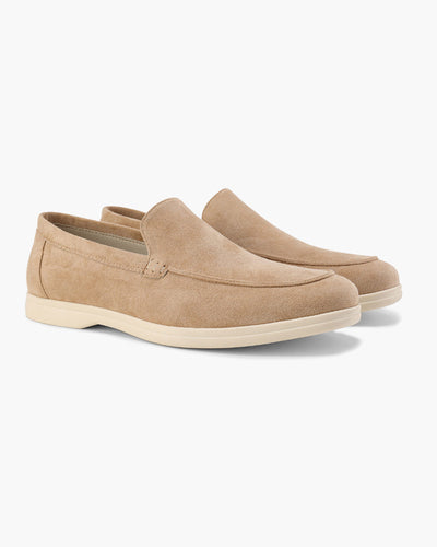Hello, Suede Leather Loafers