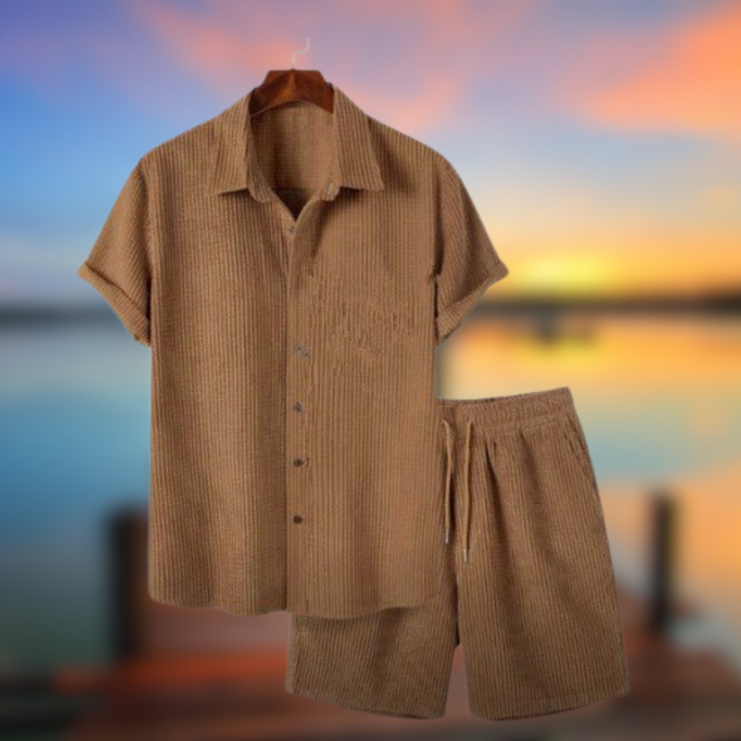 Liban® | Men'S Velvet Effect Suit