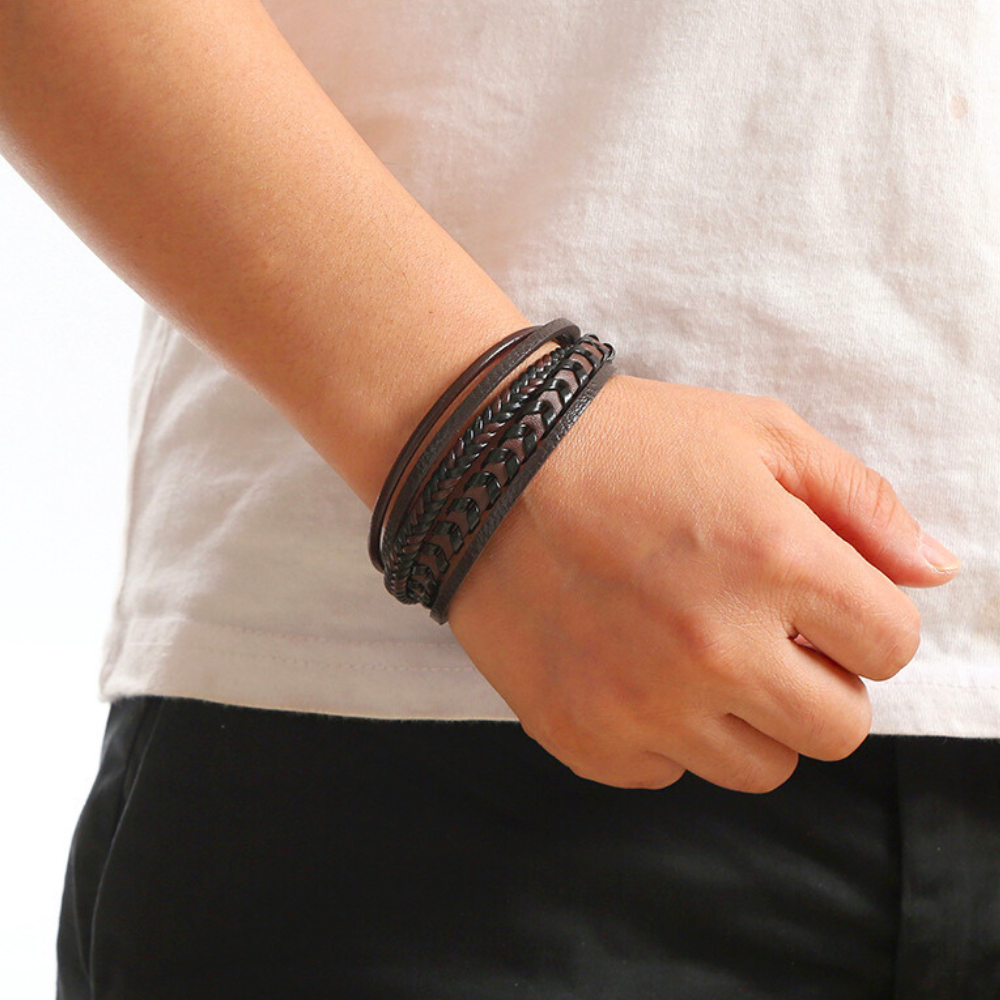Daniel | MEN’S LUXURY LEATHER BRACELET