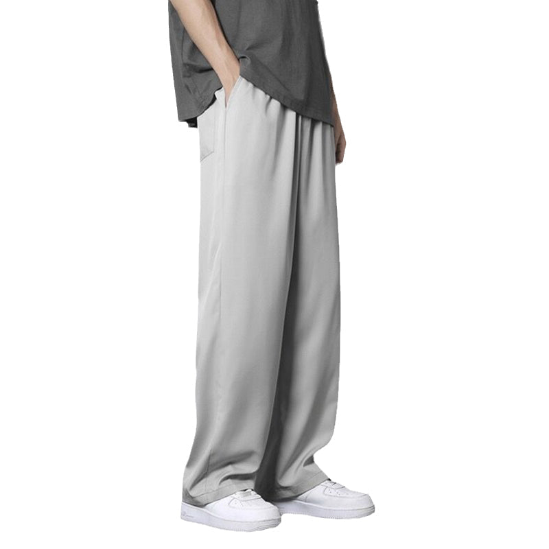 Baylor® | Long Ice Silk Trousers For Men
