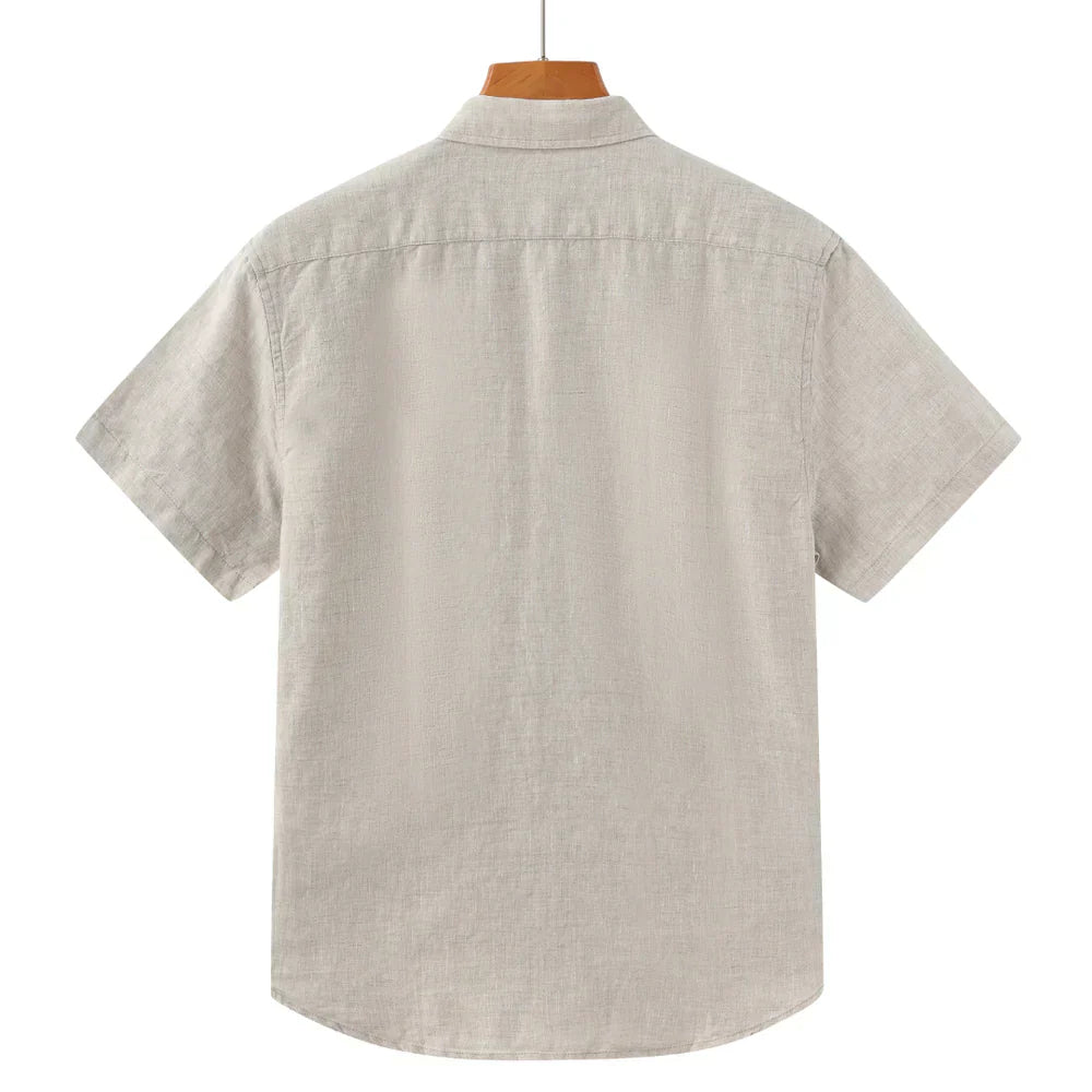 Alfredo® | Linen Shirt Short Sleeves