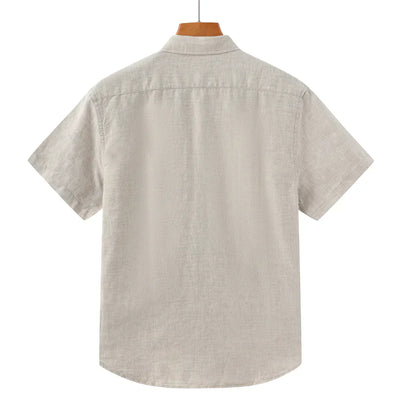 Alfredo® | Linen Shirt Short Sleeves
