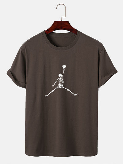 Bartolomé® | Basketball Skeleton Print T-Shirt